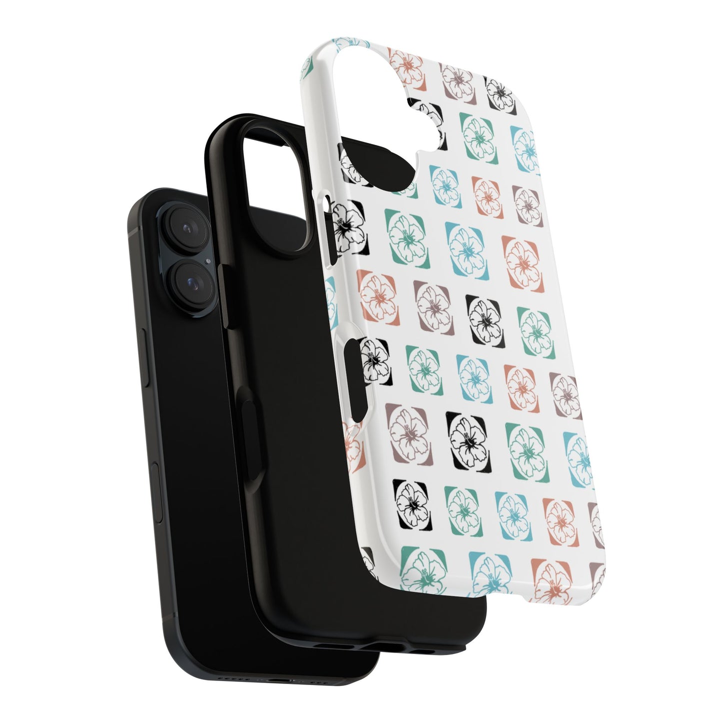 Phone Case - Bohemian Hawaiian Flower Tough Case