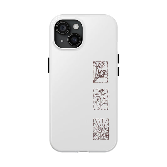 Bohemian Tough Phone Case, Adventure Phone Cover, Outdoor Gift, Hiking Phone Case, Nature Lover Protection