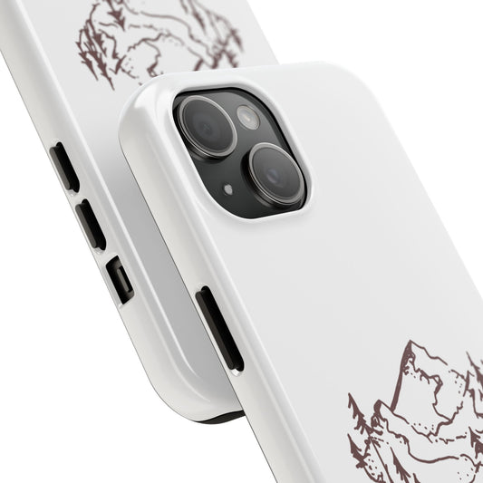 Mountain Tough Phone Case, Adventure Phone Cover, Outdoor Gift, Hiking Phone Case, Nature Lover Protection