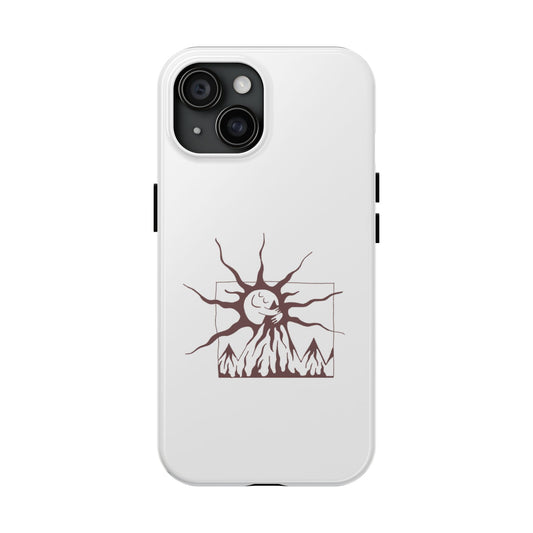 Sunrise Mountain Tough Phone Case, Adventure Phone Cover, Outdoor Gift, Hiking Phone Case, Nature Lover Protection